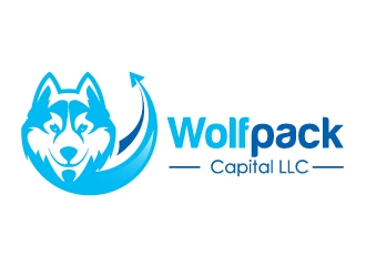 Wolfpack Capital LLC logo design by Suvendu