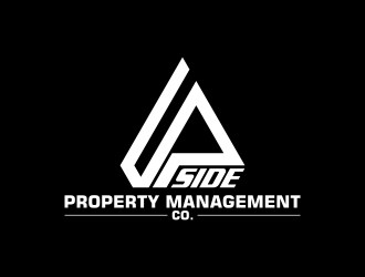 Upside Property Management Co. logo design by pakNton