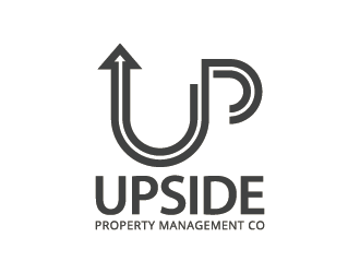 Upside Property Management Co. logo design by czars