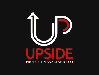 Upside Property Management Co. logo design by czars