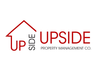 Upside Property Management Co. logo design by lbdesigns