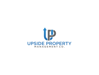Upside Property Management Co. logo design by Nafaz