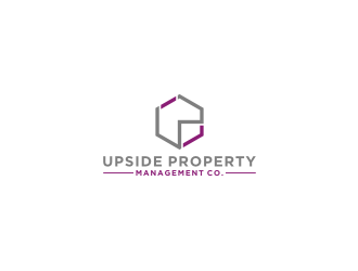 Upside Property Management Co. logo design by bricton