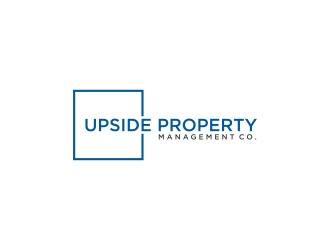Upside Property Management Co. logo design by L E V A R
