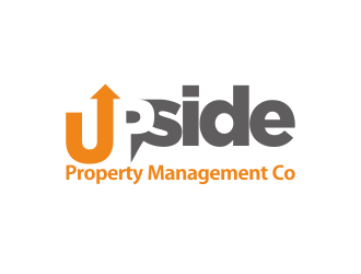 Upside Property Management Co. logo design by YONK