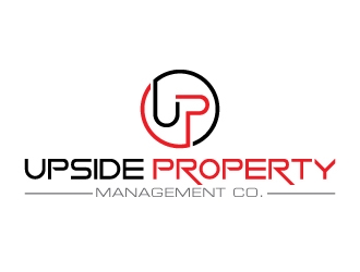 Upside Property Management Co. logo design by jpdesigner