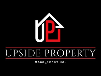 Upside Property Management Co. logo design by vanmar