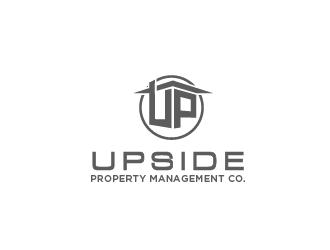 Upside Property Management Co. logo design by THOR_