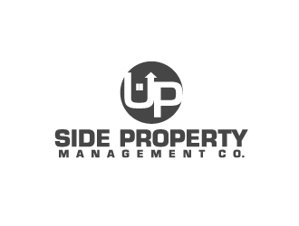 Upside Property Management Co. logo design by 35mm