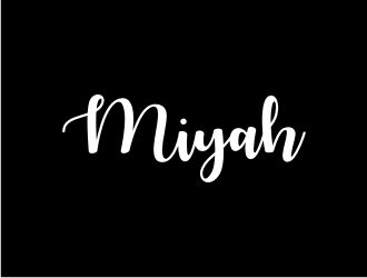 Miyah logo design by Zhafir