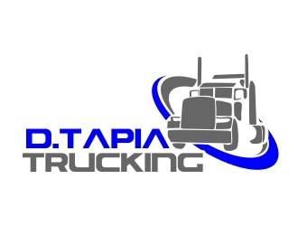 D.Tapia Trucking  logo design by mckris