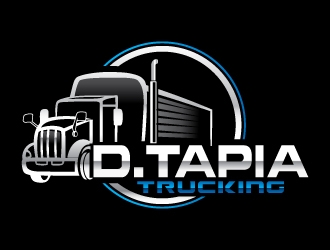 D.Tapia Trucking  logo design by Suvendu