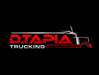 D.Tapia Trucking  logo design by scriotx