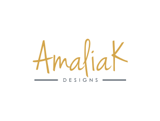 AmaliaK Designs logo design by scolessi