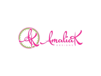 AmaliaK Designs logo design by CreativeKiller