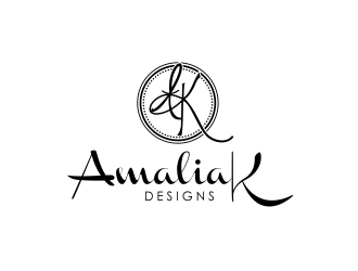 AmaliaK Designs logo design by evdesign