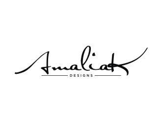 AmaliaK Designs logo design by sabyan