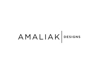 AmaliaK Designs logo design by sabyan