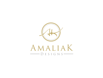 AmaliaK Designs logo design by Landung
