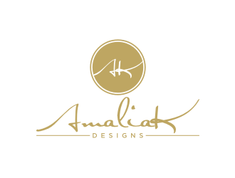 AmaliaK Designs logo design by nurul_rizkon
