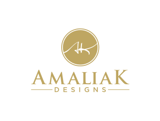 AmaliaK Designs logo design by nurul_rizkon
