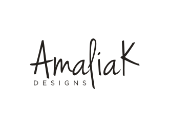 AmaliaK Designs logo design by superiors