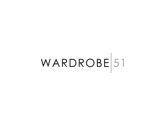 Wardrobe 51 logo design by johana