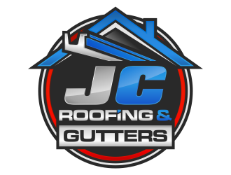 JC Roofing & Gutters logo design by mikael