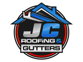 JC Roofing & Gutters logo design by mikael