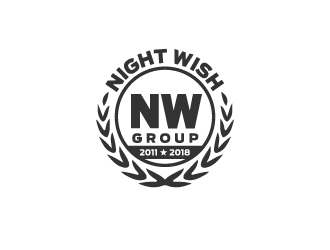 Night Wish Group logo design by KHAI