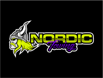 Nordic Towing logo design by evdesign