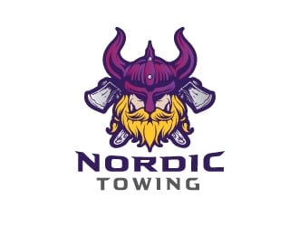 Nordic Towing logo design by emberdezign