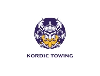Nordic Towing logo design by emberdezign