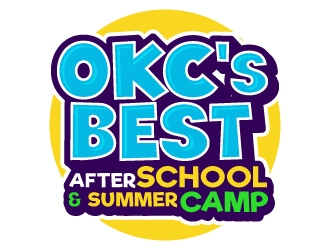 OKC’s BEST AFTERSCHOOL AND SUMMER CAMP logo design by ORPiXELSTUDIOS