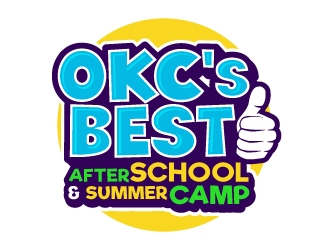 OKC’s BEST AFTERSCHOOL AND SUMMER CAMP logo design by ORPiXELSTUDIOS