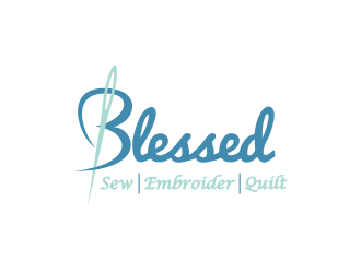 Blessed logo design by FloVal