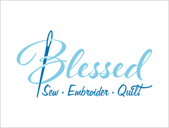 Blessed logo design by Nadhira