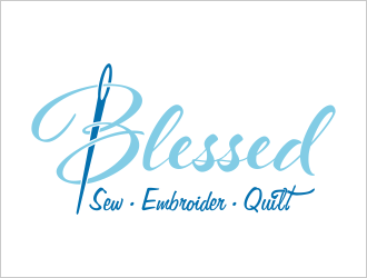 Blessed logo design by Nadhira
