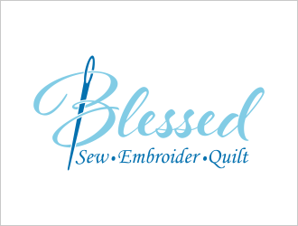 Blessed logo design by Nadhira