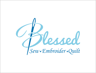 Blessed logo design by Nadhira