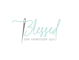 Blessed logo design by pionsign