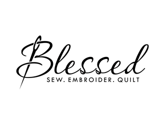Blessed logo design by logolady