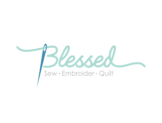 Blessed logo design by pionsign