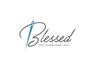 Blessed logo design by pionsign