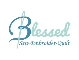 Blessed logo design by onetm