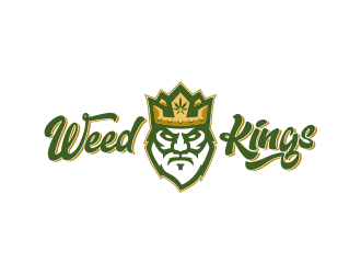 Weed Kings logo design by pakNton