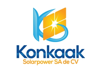 Konkaak Solarpower SA de CV logo design by DreamLogoDesign