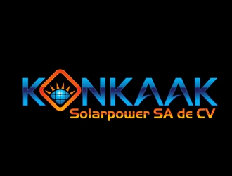 Konkaak Solarpower SA de CV logo design by DreamLogoDesign
