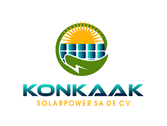 Konkaak Solarpower SA de CV logo design by JessicaLopes