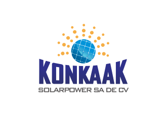 Konkaak Solarpower SA de CV logo design by YONK